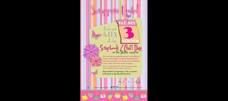 POSTER Dallas Scrapbook 9-18-09 X1